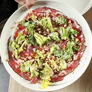 Carpaccio di manzo il brigante